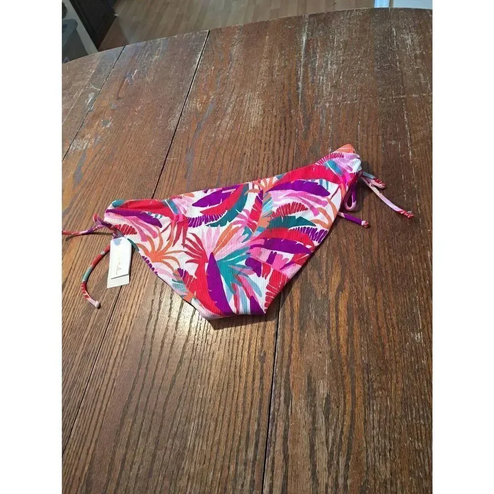 New XL Raisins Paraiso Palms Luna Pant Bikini Swimsuit Bathing Suit Bottoms